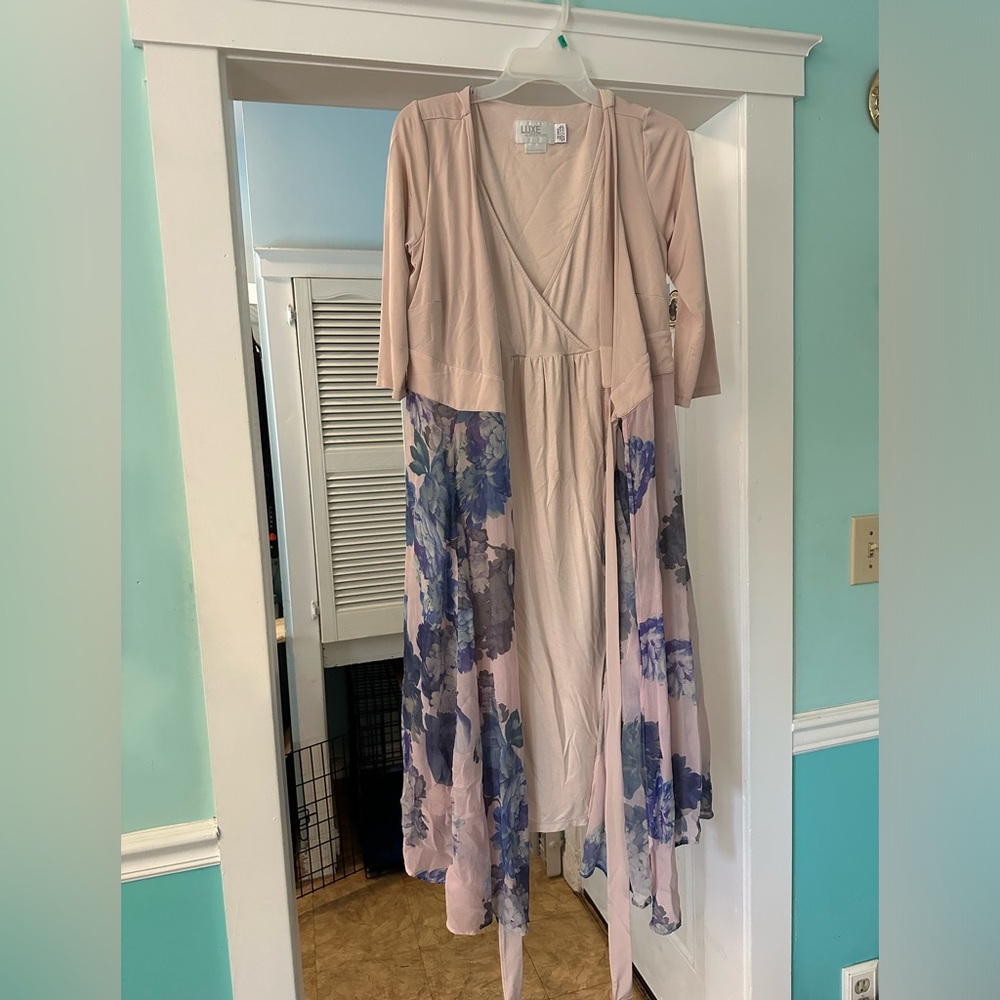 Seraphine Maternity Floral Dress